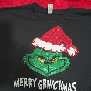 Youth Large Grinch Merry Grinchmas Shirt